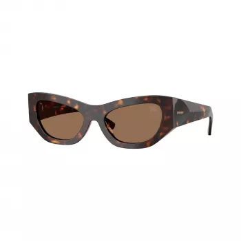 Burberry BE4450U300273 Γυναικεία γυαλιά ηλίου, σκούρο σκελετός Havana, καφέ φακοί gradient, 54-19-140 mm