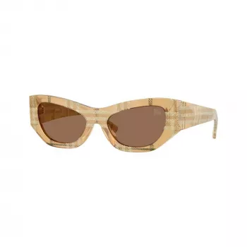 Burberry Γυναικεία BE4450U415773 τετράγωνα γυαλιά ηλίου, Havana/Καφέ Gradient, 54mm