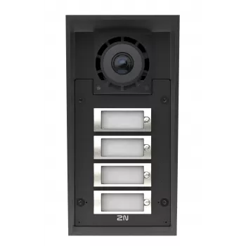2N IP Force 2.0 IP βιντεοθυροτηλέφωνο με 4 κουδούνια, IP69K, HD κάμερα 9151304C