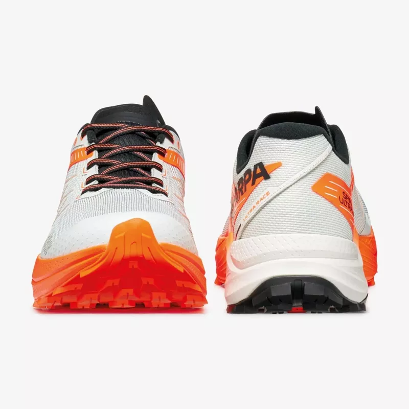 Scarpa Spin Ultra 2 παπούτσια trail running - Ice Orange/Fluo Yellow - EU 46