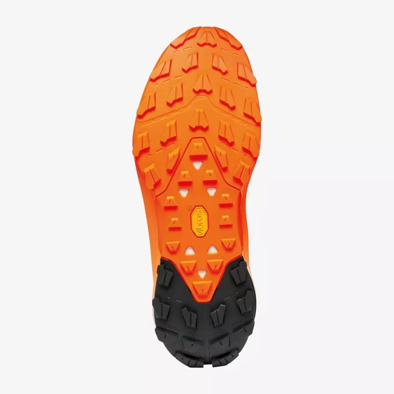 Scarpa Spin Ultra 2 παπούτσια trail running - Ice Orange/Fluo Yellow - EU 46
