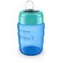 Philips AVENT Easy Sip ποτήρι εκμάθησης, 9M+, 260 ml, στόμιο σιλικόνης, μπλε