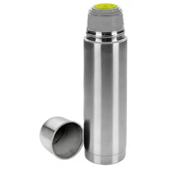 IBILI ανοξείδωτο θερμός κενό μόνωσης, 1000 ml, βουρτσισμένο ασημί