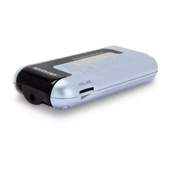 AIWA R-22SL φορητό ραδιόφωνο τσέπης AM/FM με ακουστικά, γκρι