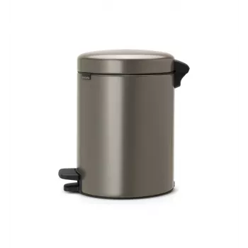 Brabantia NewIcon 5 λίτρων κάδος με πεντάλ, Platinum