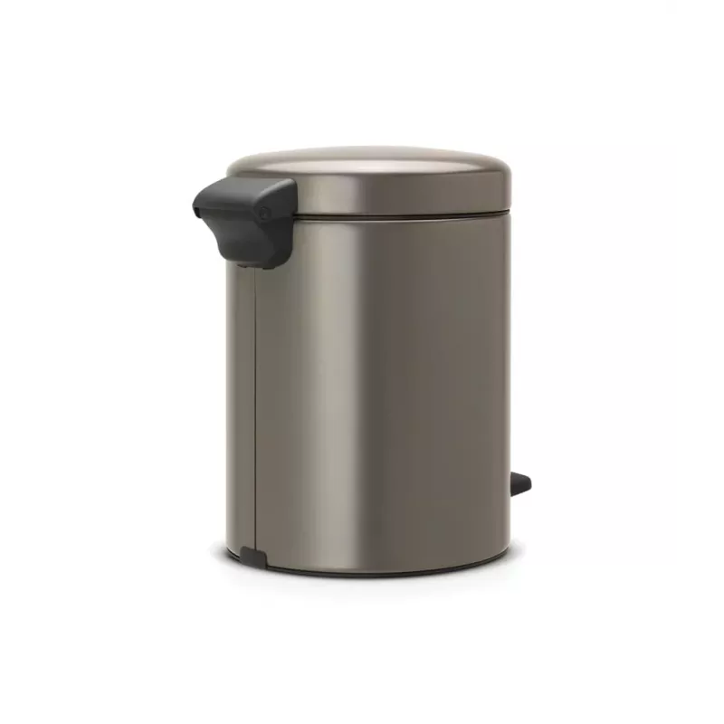 Brabantia NewIcon 5 λίτρων κάδος με πεντάλ, Platinum