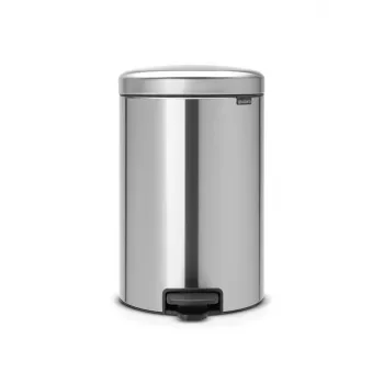 Brabantia NewIcon 20L κάδος με πεντάλ, Matt Steel