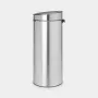 Brabantia Touch Bin 30L κάδος απορριμμάτων, Matt Steel