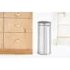 Brabantia Touch Bin 30L κάδος απορριμμάτων, Matt Steel