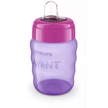 Philips AVENT Easy Sip ποτηράκι εκμάθησης 9m+ 260ml σιλικονούχο στόμιο ροζ