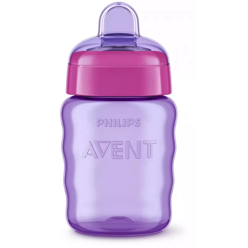Philips AVENT Easy Sip ποτηράκι εκμάθησης 9m+ 260ml σιλικονούχο στόμιο ροζ