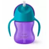Philips Avent Bendy Straw Ποτήρι 200 ml, 9m+, Μωβ