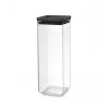 Brabantia Τετράγωνο Δοχείο Αποθήκευσης 2,5L Σκούρο Γκρι