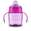 Philips AVENT Easy Sip Ποτήρι Εκμάθησης με Λαβές, 6M+, 200 ml, Σιλικόνης, Ροζ