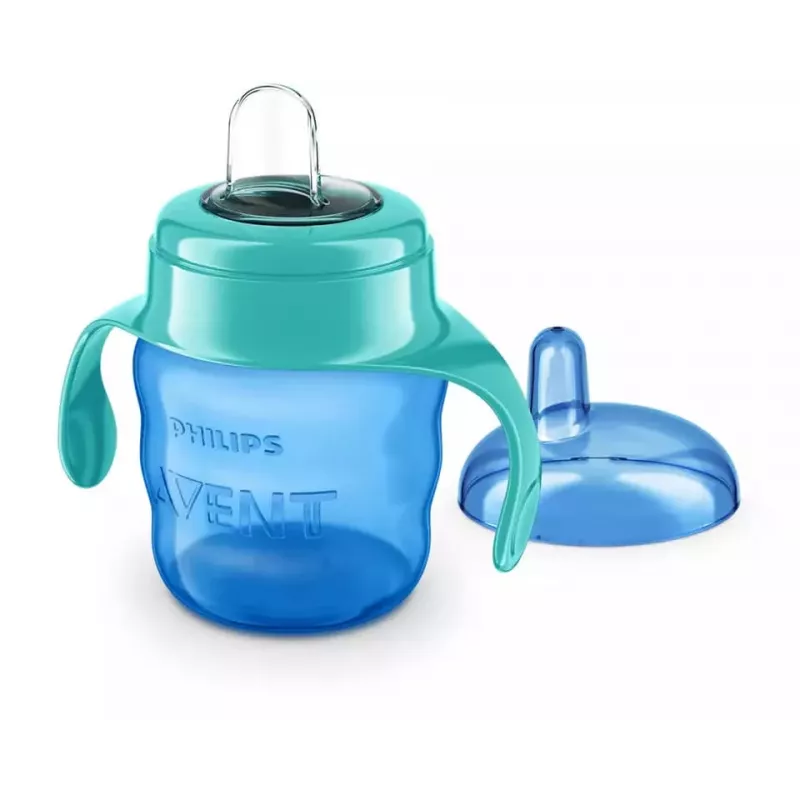 Philips AVENT Easy Sip Ποτήρι Εκμάθησης με Λαβές, 6M+, 200ml, Σιλικόνης, Πράσινο