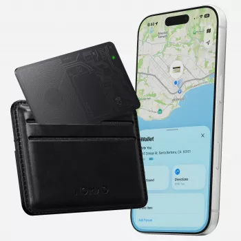 NOMAD Tracking Card V2 - Κάρτα Εντοπισμού Πορτοφολιού συμβατή με Apple Find My (Μαύρο)