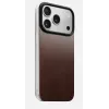 NOMAD Magnetic Leather Back για iPhone 17 Pro MagSafe-συμβατό Horween Δέρμα Rustic Brown