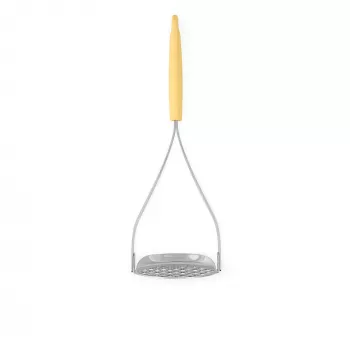 Brabantia λιωτήρι πατάτας και κουτάλα σερβιρίσματος, βανίλια-κίτρινο