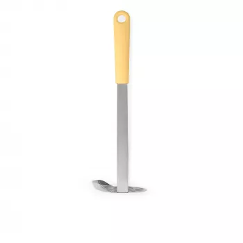 Brabantia λιωτήρι πατάτας και κουτάλα σερβιρίσματος, βανίλια-κίτρινο
