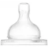 Philips Avent Anti-Colic Θηλή Σιλικόνης Μπιμπερό, Γρήγορη Ροή Γάλακτος, 6M+, Συσκευασία 2 τεμ.