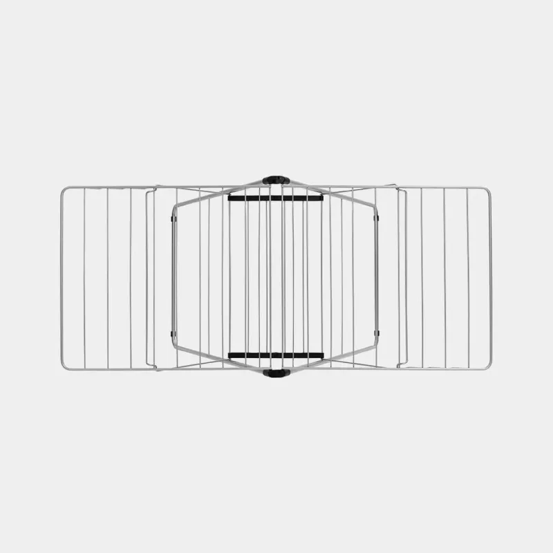 Brabantia HangOn επιτοίχια απλώστρα, 20 m, Metallic Grey