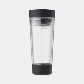 BRABANTIA Make & Take ποτήρι ταξιδιού για τσάι, 0,36 L, σκούρο γκρι