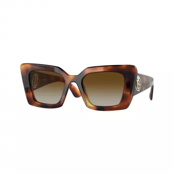 Burberry BE4344-3316T5 γυναικείο γυαλιά ηλίου Cat-Eye, σκελετό Havanna, καφέ φακούς gradient, 51/20/140 mm