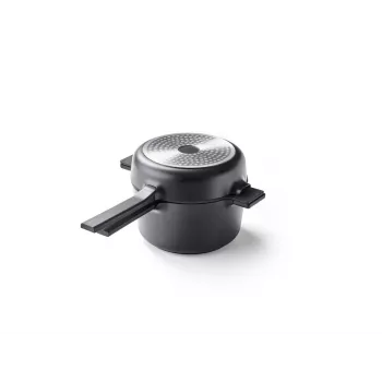 Brabantia All-in-One σετ κατσαρόλας και τηγανιού, μαύρο