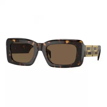 Versace VE4444U10873 Γυναικεία γυαλιά ηλίου, σκελετός Havana, φακοί καφέ gradient, 54/21/140 mm