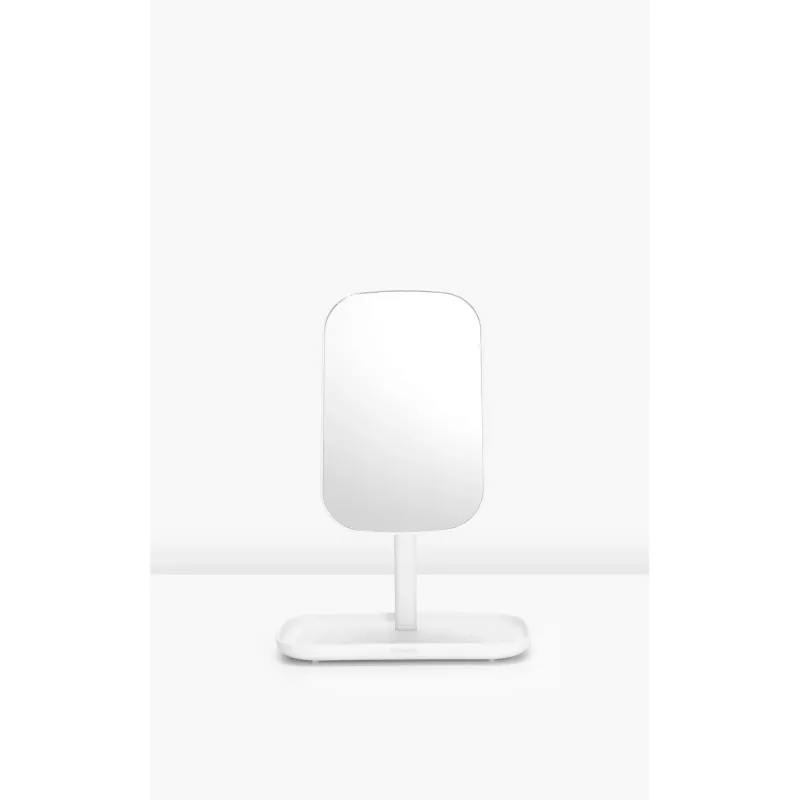 BRABANTIA ReNew Καθρέφτης τοίχου με ράφι, λευκός