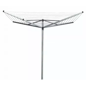 Brabantia Topspinner Απλώστρα ρούχων 40m, 4 βραχίονες, Metallic Grey