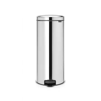 Brabantia NewIcon Κάδος απορριμμάτων με πεντάλ 30L Brilliant Steel