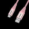 OtterBox Premium Καλώδιο USB-A σε USB-C 1m ροζ χρυσό 78-52540
