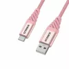 OtterBox Premium Καλώδιο USB-A σε USB-C 1m ροζ χρυσό 78-52540