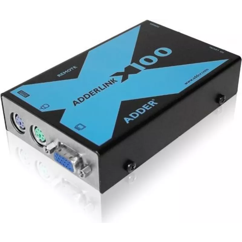 Adder Adderlink X100 VGA USB KVM extender σετ μέσω CAT έως 100 μέτρα (X100-USB/P-IEC)