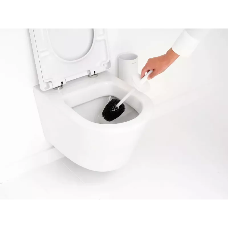 Brabantia ReNew Βούρτσα τουαλέτας με βάση, Mineral White