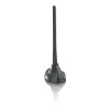 PHILIPS SDV5100/12 Εσωτερική τηλεοπτική κεραία με ενίσχυση 18 dB, UHF/VHF/FM, Μαύρο