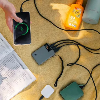 Aqiila Powerbird B5 Powerbank 12W Μαύρο 5000 mAh (AQPBPBIB5BBK935)