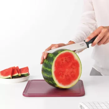 Brabantia Tasty+ μαχαίρι κοπής, Dark Grey