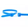 WKK μπλε δεματικά καλωδίων 100 x 2,5 mm, 100 τεμ., πολυαμίδιο 6.6 11032671
