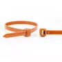 WKK καφέ νάιλον δεματικά καλωδίων 200 x 3,6 mm, συσκευασία 100 τεμ. 110124171