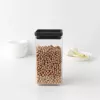 Brabantia Make & Take ορθογώνιο δοχείο τροφίμων 1,6 L σκούρο γκρι