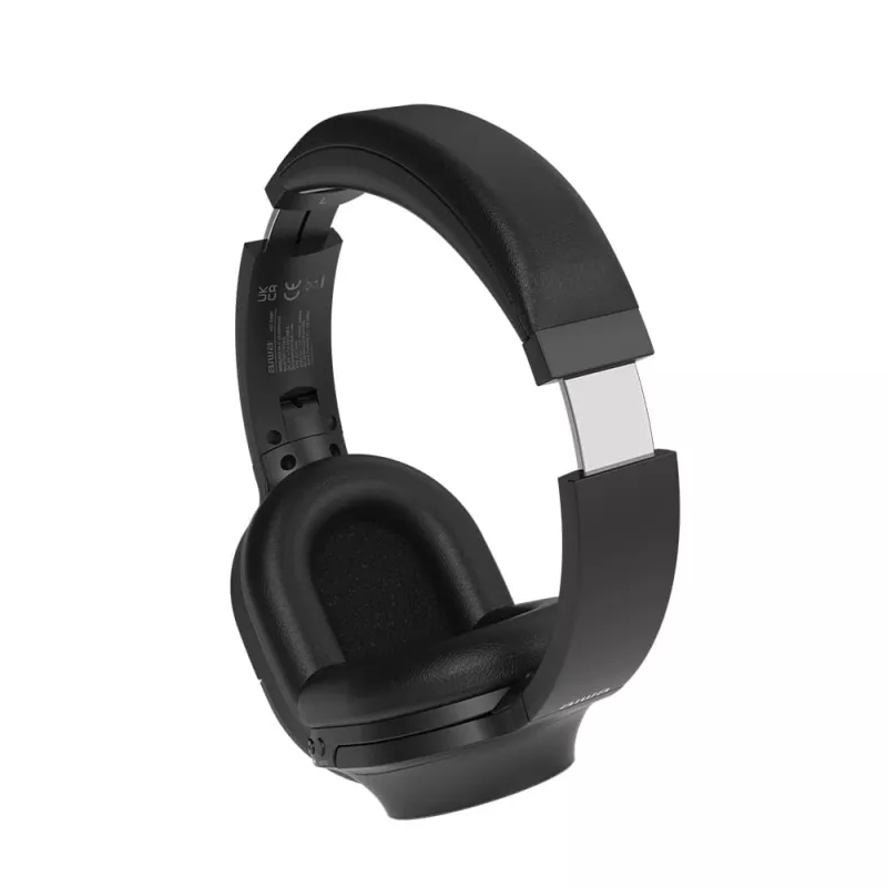 AIWA HST-220BT On-Ear ασύρματα ακουστικά Bluetooth, Μαύρο