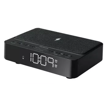 AIWA CR-30/BK Ψηφιακό ξυπνητήρι με οθόνη LED, ραδιόφωνο FM/PLL, Μαύρο