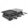 Tristar RA-2747 Raclette με αντικολλητική επένδυση, ενδεικτική λυχνία, λειτουργία γκριλ, Μαύρο, Πέτρα