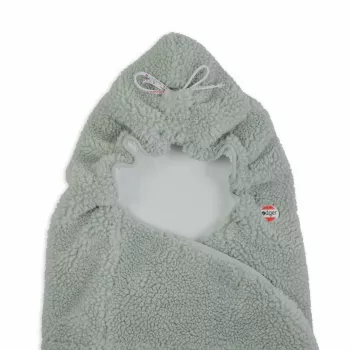 Lodger WPT 109 Wrapper Teddy Silk Touch βρεφική κουβέρτα, Κρεμ