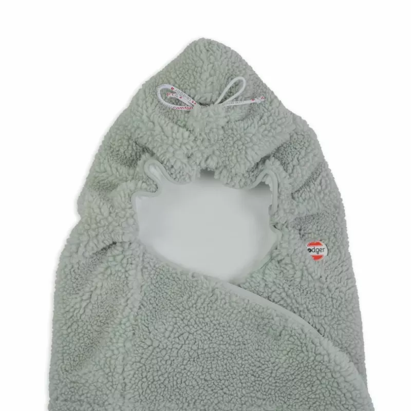 Lodger WPT 109 Wrapper Teddy Silk Touch βρεφική κουβέρτα, Κρεμ