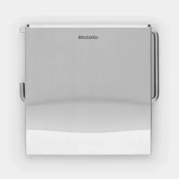 Brabantia 385322 Επιτοίχιος Θήκη Χαρτιού Υγείας, Ματ Ατσάλι