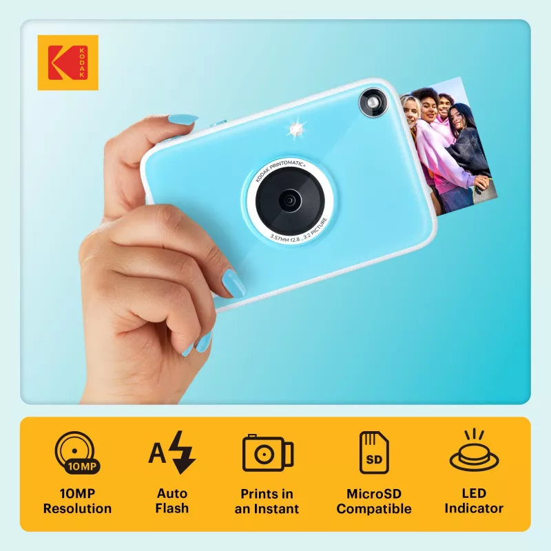 Kodak RODOMATICPBL Ψηφιακή Φωτογραφική Μηχανή Άμεσης Εκτύπωσης