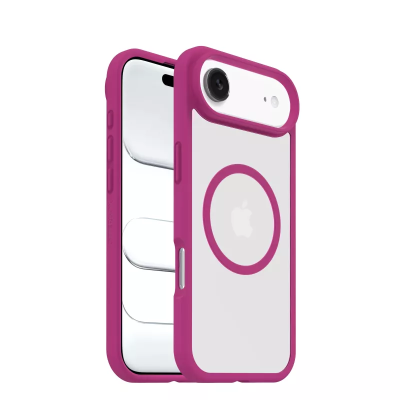 OtterBox React Series Θήκη Πλάτης για Apple iPhone Air – Συμβατή με MagSafe – Rose Crystal (Pink/Διάφανο) 77-98614